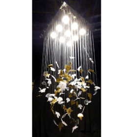 Autumn Chandelier, Handmade