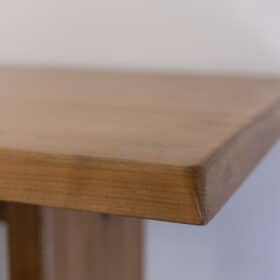 Pierre Chapo Table in Elm, Model T14A, 1960s