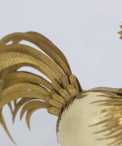 Rooster Sculpture - Tail Detail - Styylish