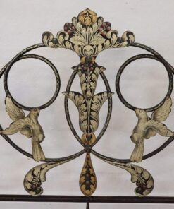 Antique Iron Bed Frame - Top Frame Detail - Styylish