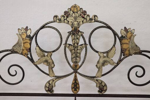 Antique Iron Bed Frame - Top Frame Detail - Styylish