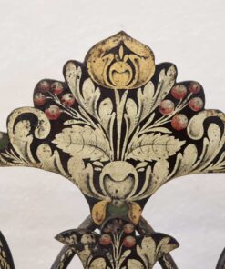 Antique Iron Bed Frame - Top Paint Detail - Styylish