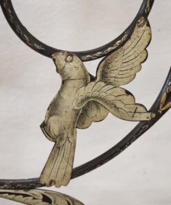 Antique Iron Bed Frame - Bird Detail - Styylish