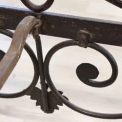 Antique Iron Bed Frame - Bottom Detail - Styylish