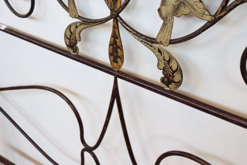 Antique Iron Bed Frame - Iron Detail - Styylish