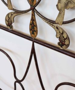Antique Iron Bed Frame - Iron Detail - Styylish