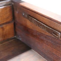 Carved Walnut Antique Commode - Hinge Detail - Styylish