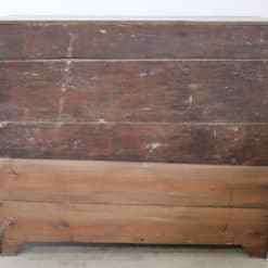 Carved Walnut Antique Commode - Back Frame - Styylish