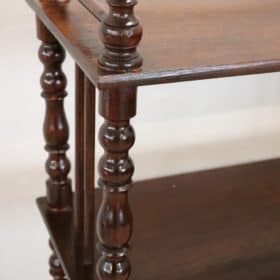 19th Century Louis Philippe Turned Oak Wood Étagère / Shelves