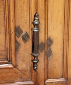 Carved Walnut Antique Kneeler - Handle - Styylish