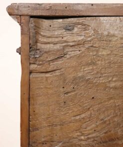 Carved Walnut Antique Kneeler - Back Corner Detail - Styylish