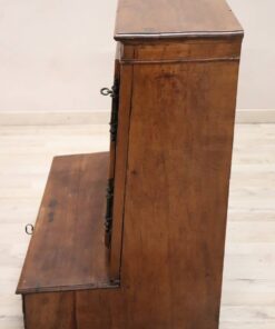 Carved Walnut Antique Kneeler - Side of Kneeler - Styylish