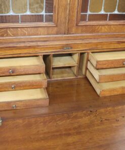 Gothic Style Solid Oak Cabinet - Interior Drawers - Styylish