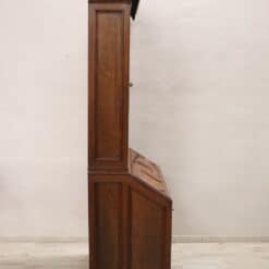 Gothic Style Solid Oak Cabinet - Side Angle - Styylish