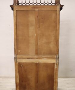 Gothic Style Solid Oak Cabinet - Back Profile - Styylish