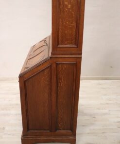 Gothic Style Solid Oak Cabinet - Side - Styylish