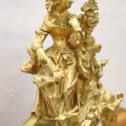 Antique Table Clock - Figure Detail - Styylish