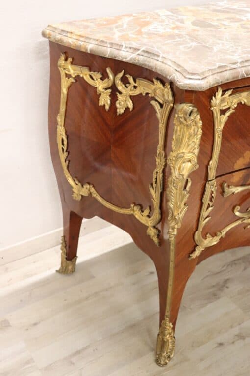 Bronze Antique Chest of Drawers - Side Profile - Styylish