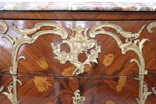 Bronze Antique Chest of Drawers - Front Decoration - Styylish