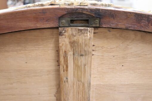 Bronze Antique Chest of Drawers - Wood and Hardware Detail - Styylish