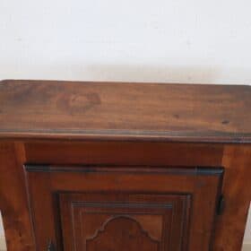 18th Century Italian Rare Inlaid Walnut Antique Kneeler