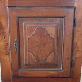 18th Century Italian Rare Inlaid Walnut Antique Kneeler