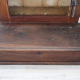 18th Century Italian Rare Inlaid Walnut Antique Kneeler