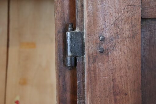 Inlaid Walnut Antique Kneeler - Hinge - Styylish