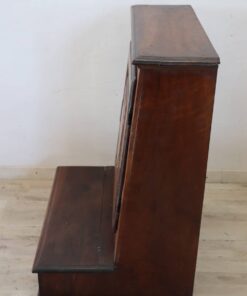 Inlaid Walnut Antique Kneeler - Side - Styylish