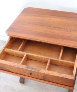 Walnut Antique Side Table - Inside of Drawer - Styylish