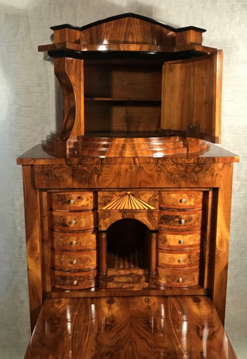 Biedermeier Secretary Desk - Top Open - Styylish