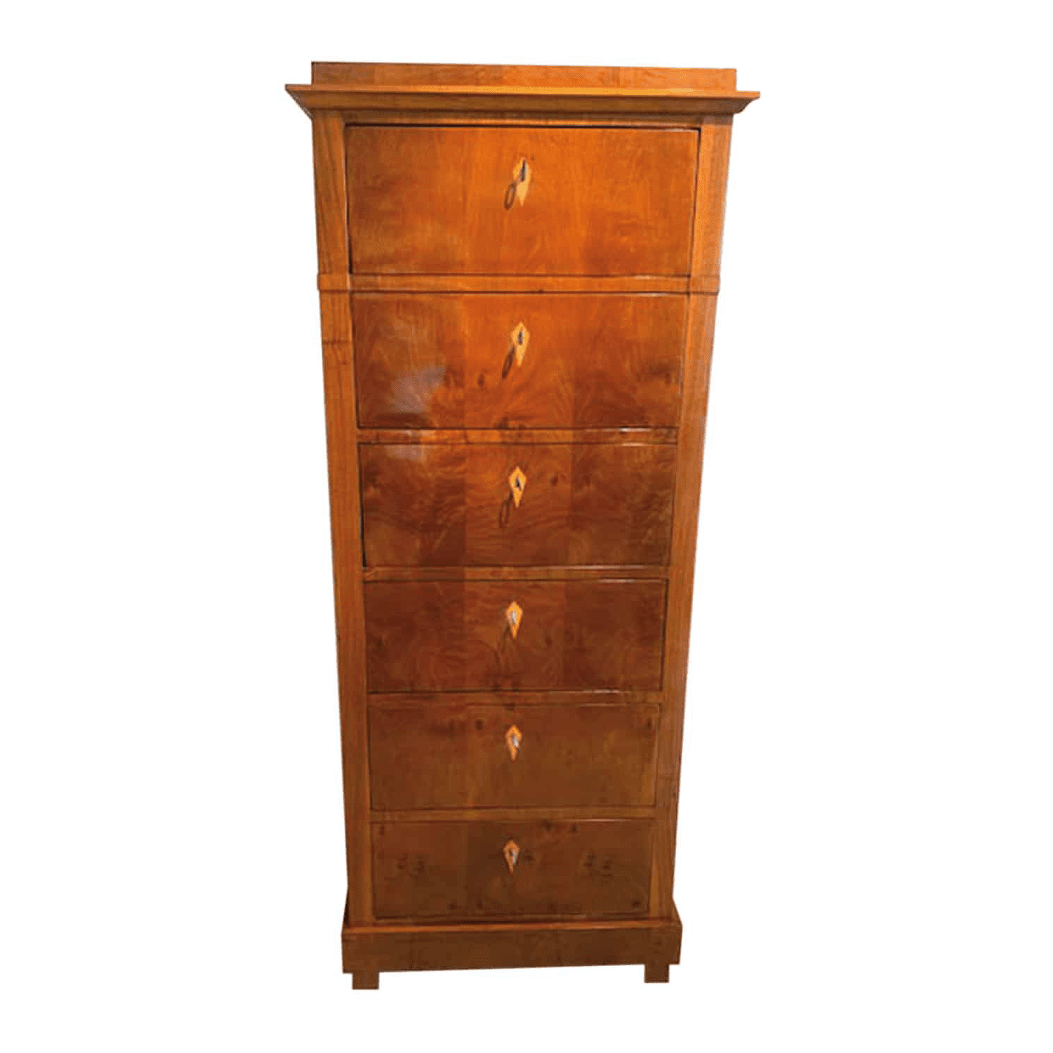 Biedermeier Pillar Chest of Drawers- Styylish