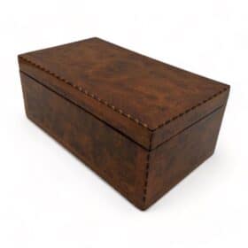 Biedermeier Box, Walnut Veneer, South Germany, circa 1860