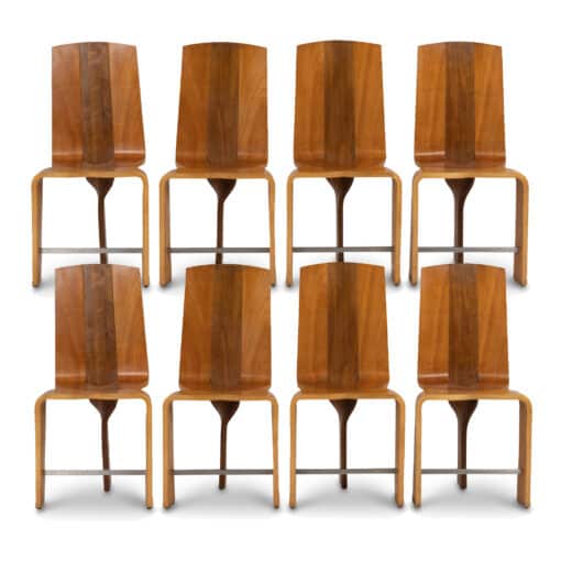 Eight Blonde Cherry Chairs - Styylish