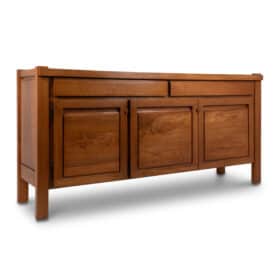 Maison Seltz Sideboard, Blond Solid Elm, 1960s