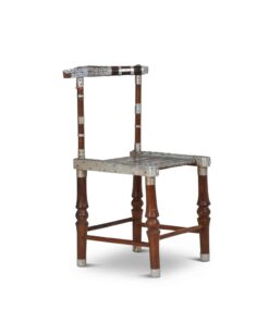 Chair with Hammered Metal - Styylish