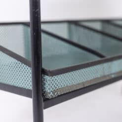 Perforated Metal Console Tables - Bottom Tray Detail - Styylish