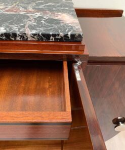Tall Art Deco Sideboard - Interior Drawers and Door - Styylish