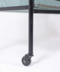 Perforated Metal Console Tables - Wheels and Legs - Styylish