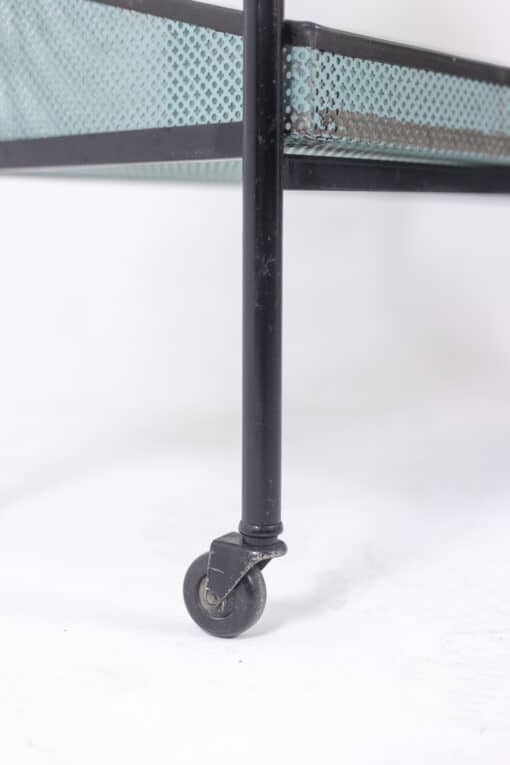 Perforated Metal Console Tables - Wheels and Legs - Styylish