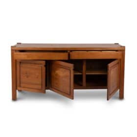 Maison Seltz Sideboard, Blond Solid Elm, 1960s