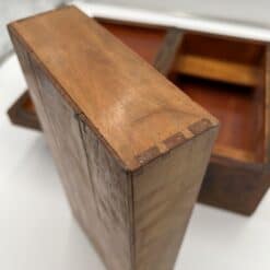 Walnut Biedermeier Box - Interior Drawer - Styylish