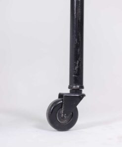 Perforated Metal Console Tables - Wheels - Styylish