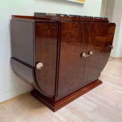 Tall Art Deco Sideboard - Veneer Detail - Styylish