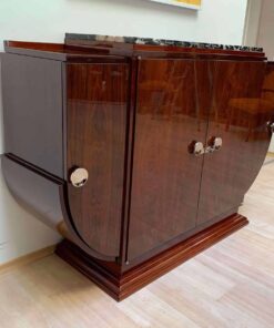 Tall Art Deco Sideboard - Veneer Detail - Styylish