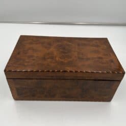 Walnut Biedermeier Box - Closed - Styylish