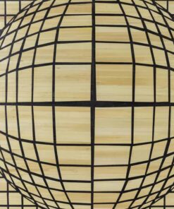 Kinetic Straw Marquetry Artwork - Front Detail - Styylish