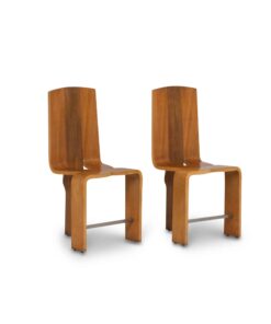 Eight Blonde Cherry Chairs - Side - Styylish