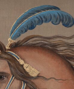 Contemporary Horse Painting - Top Detail - Styylish