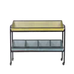 Perforated Metal Console Tables - Full Profile - Styylish